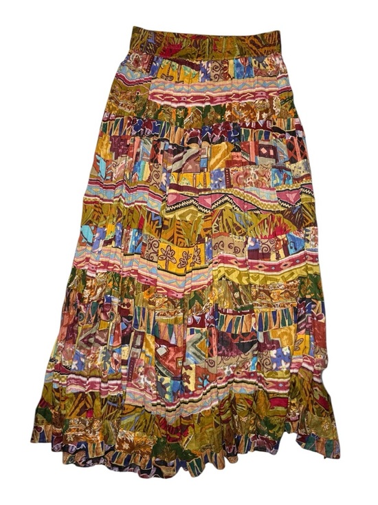 Westbound Dresses & Skirts - Vintage Westbound Boho Patchwork Maxi Skirt One Size